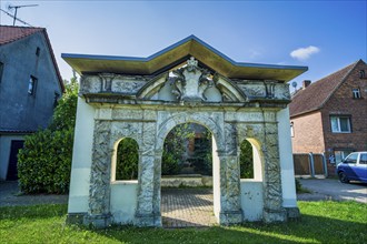 Remains of the Brühl garden house, Wartenburg Kemberg, Saxony-Anhalt, Germany, Europe