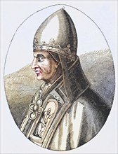 Pope Gregory IX, born Ugolino di Conti, between 1145 and 1170 and 1241, from Science and Literature