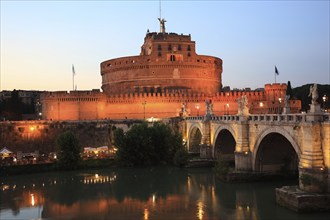 Castel Sant'Angelo, Mausoleo di Adriano, Mausoleum for the Roman Emperor Hadrian, Castel