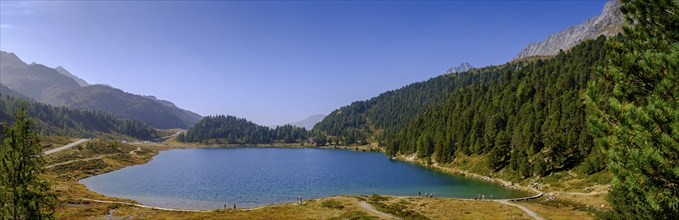 Obersee, Staller Sattel, Defereggen Valley, East Tyrol, Austria, Europe