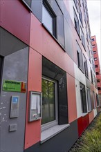 Student hall of residence of the Studierendenwerk Essen-Duisburg in Essen, over 310 furnished rooms