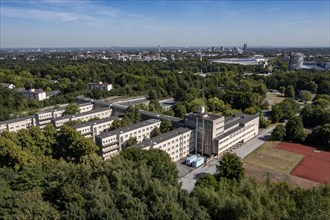 Site and building of the former police academy of the Essen police, on Norbertstraße, police