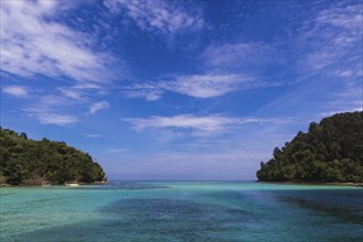 Two small islands located close to each other