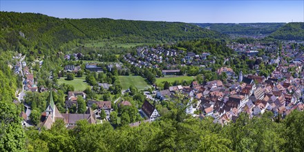 Blaubeuren, Swabian Alb, Baden-Wuerttemberg, Germany, Europe