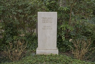 Helga Maria and Michael Ballhaus, grave, Waldfriedhof Dahlem, Hüttenweg, Steglitz-Zehlendorf,