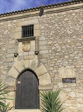 Pizarro family house museum medieval town of Trujillo, Caceres province, Extremadura, Spain, Europe