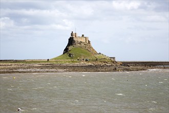 Lindisfarne Castle, Holy Island, Northumberland, England, UK