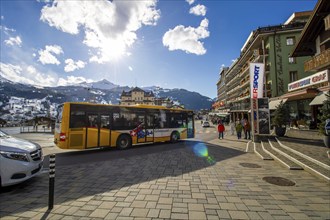 28 March 2024: Lively tourism in the week in front of Easter in the popular Swiss holiday resort of