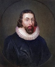 John Winthrop 1587 or 1588 to 1649 English born Puritan who became first Governor of Massachusetts