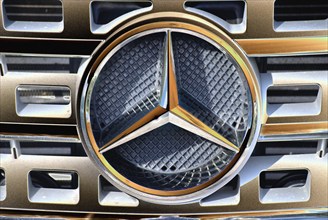 Mercedes emblem, Mercedes star, front mask