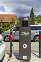 Charging station for electric cars in Fidelio F. Finke Straße, Dresden Loschwitz, Dresden, Saxony,