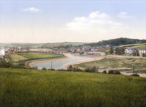 Wadebridge, town in the north of the English county of Cornwall, England, Historical, around 1900,