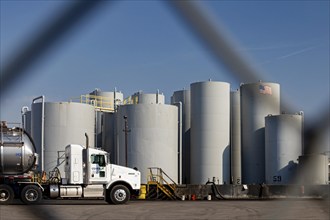 Detroit, Michigan, Usher Oil, which recycles used oil and wastewater