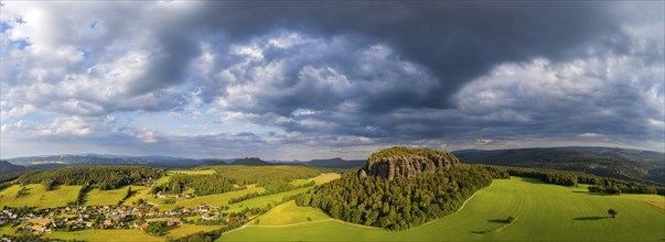 The Pfaffenstein, also known as Jungfernstein, is a high table mountain in the Elbe Sandstone