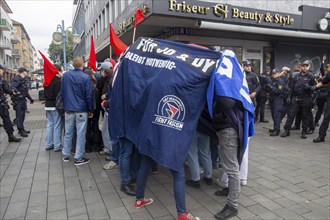 Mannheim, 2 July 2024: Attempted attack by ANTIFA on the Young Alternatives vigil. The vigil was