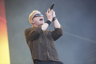 Bryan Dexter Holland, singer of The Offspring at the Copenhell Metal Festival at Kløverparken