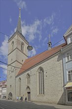 Gothic All Saints' Church, Erfurt, Thuringia, Germany, Europe