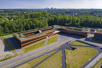 Zollverein Coal Mine Industrial Complex World Heritage Site, building of the RAG Foundation, on the