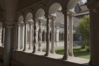 Cloister of the monastery, Lateran Basilica, Basilica San Giovanni in Laterano, Cathedral of the