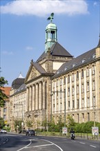 Building of the Düsseldorf district government, on Cecilienallee, administration building,