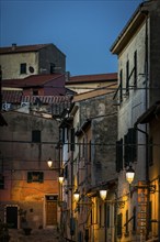 Old town in evening mood, light, mood, travel, tourism, architecture, old, historical, urban,