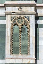 Detail of the Cathedral of Santa Maria del Fiore, Duomo, building, architecture, history, culture,