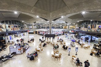 Terminal of the airport in Amman, Jordan, Asia