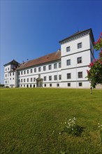 Meßkirch Castle, Castle of the Counts of Zimmern, Zimmern Castle, regular four-wing castle complex,