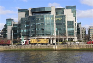 IFSC House, International Financial Services Centre, Custom House Quay, Dublin, Ireland, architects