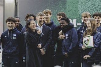 Annalena Bärbock (Alliance 90/The Greens), Federal Foreign Minister, photographed at the kick-off