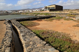 Museo de la Sal, Salt museum, Las Salinas del Carmen, Fuerteventura, Canary Islands, Spain, Europe