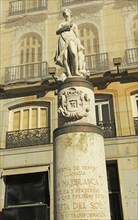 Sculpture of Venus, La Mariblanca, Plaza de la Puerta del Sol, Madrid, Spain, Europe