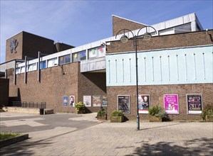 Wyvern theatre building, Swindon, Wiltshire, England, UK opened 1971 architects Casson, Conder and