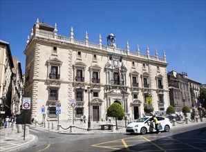 Real Chancilleria, Royal Chancellory building, in Plaza Neuva, Granada, Spain, Europe