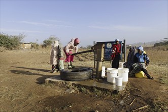 Waterhole in the community of Maraban Dare, in the state of Plateau, 07/02/2024