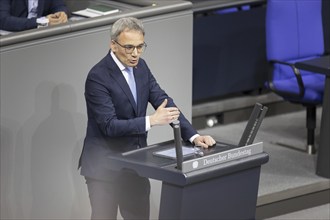 Wilfried Öllers, Member of the German Bundestag (CDU/CSU), delivers a speech in the plenary session