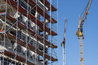 Major construction site Parc Durant, on Henri-Dunant-Strasse in Essen-Rüttenscheid, where 298