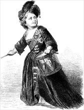 Frederick, son of Frederick William I, as a child, Prussian history, drum, medals, elegant