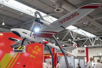 Interschutz 2022 trade fair in Hanover, the world's largest trade fair for fire, rescue and