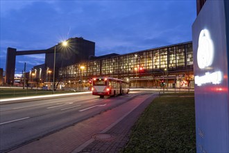 Duisburg-Bruckhausen steel site, ThyssenKrupp Steel, Oxygenstahlwerk 1, on Kaiser-Wilhelm-Straße,