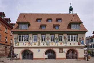 Town hall of Haslach im Kinzigtal, Black Forest, Ortenaukreis, Baden-Württemberg, Germany, Europe