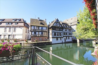 La Petite France, historic old town district of Strasbourg