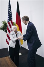 Christian Lindner (FDP), Federal Minister of Finance, meets Janet Yellen, Secretary of the Treasury