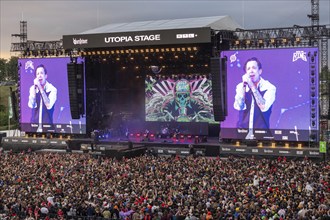 Adenau, Germany, 8 June 2024: Billy Talent at the Rock am Ring Festival. The festival will take