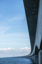 Storebæltsbro Nyborg, Sund Bridge Fyn-Sjælland, Fyn-Sealand, railway and motorway bridge, Great