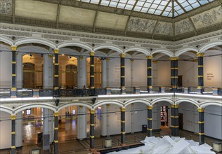 Interior photograph, Martin Gropius Bau, General Idea exhibition, Berlin, Germany, Europe