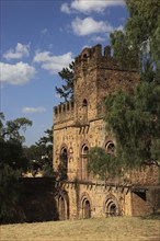 Amhara region, in the Gemp palace complex in Gondar, Gonder, UNESCO, world, heritage, cultural