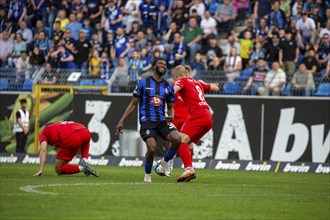 06.04.2024, Football 3rd division, Season 2023/24, Matchday 32: Waldhof Mannheim vs SpVgg