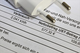 Symbolic image for electricity costs in Germany