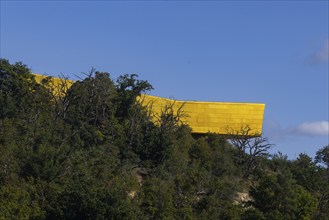 Striking modern visitor centre with astronomical exhibitions on the Bronze Age and digital